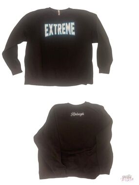Cheer Extreme Raleigh Graphic Pullover Sweatshirt Black 2XL